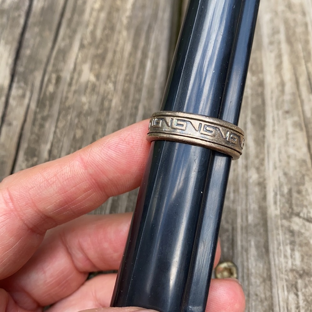 Silver Spinner Ring - image 2